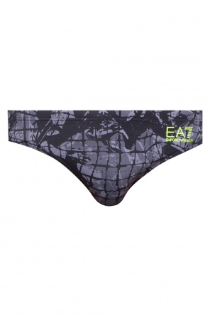 Logo-printed swimming briefs, zdjęcie 1 Logo-printed swimming briefs od EA7 Emporio Armani